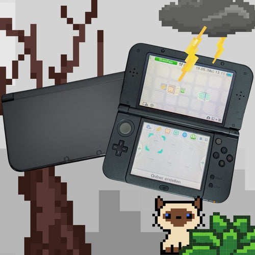 NEW Nintendo 3DS XL (Metallic Grau)