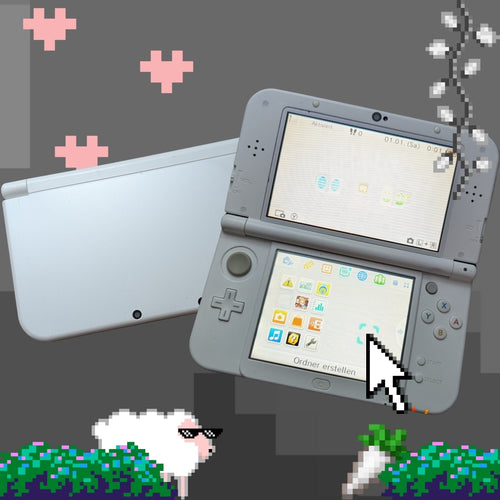 NEW Nintendo 3DS XL (Pearl Weiß)